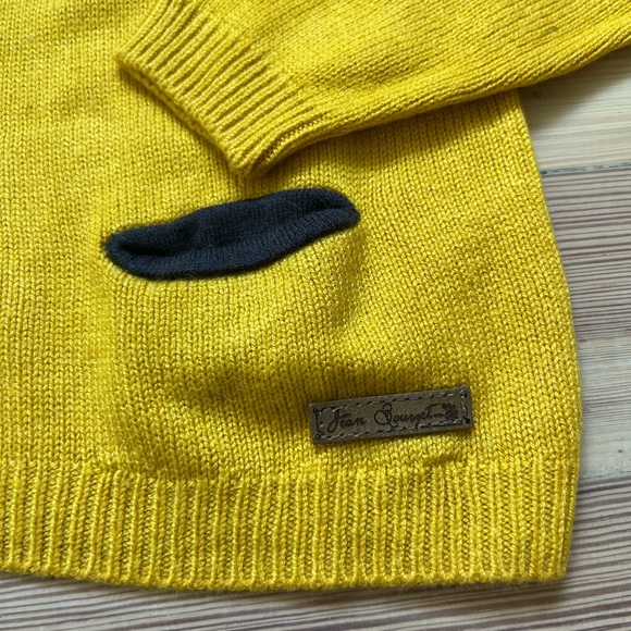 JEAN BOURGET girls sweater with sparkly bow EUC size 8 - Picture 4 of 6